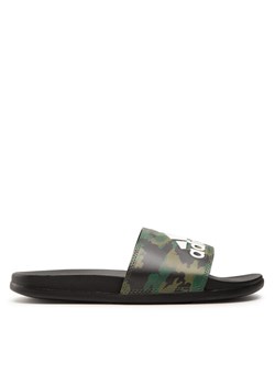 adidas Klapki adilette Comfort GW9647 Zielony ze sklepu MODIVO w kategorii Klapki męskie - zdjęcie 181052331