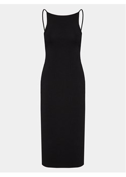 Gina Tricot Sukienka dzianinowa 16409 Czarny Slim Fit ze sklepu MODIVO w kategorii Sukienki - zdjęcie 181052433