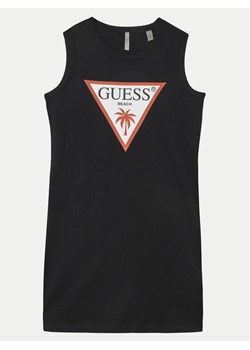 Guess Sukienka codzienna J4GK35JA914 Czarny Regular Fit ze sklepu MODIVO w kategorii Sukienki dziewczęce - zdjęcie 181052482