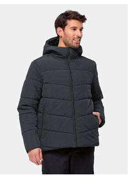 Jack Wolfskin Kurtka zimowa Karolinger Jkt 1207831 Czarny Regular Fit ze sklepu MODIVO w kategorii Kurtki męskie - zdjęcie 181052701