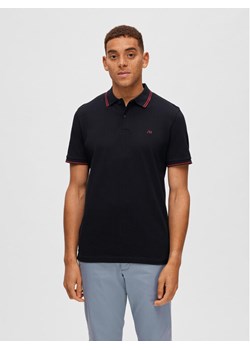 Selected Homme Polo 16087840 Czarny Regular Fit ze sklepu MODIVO w kategorii T-shirty męskie - zdjęcie 181052900