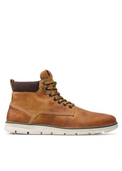 Jack&Jones Trzewiki Jfwtubar 12159516 Brązowy ze sklepu MODIVO w kategorii Buty zimowe męskie - zdjęcie 181052904