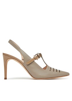 Pollini Sandały PA10138C0MPA210A Beżowy ze sklepu MODIVO w kategorii Sandały damskie - zdjęcie 181052924