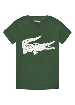 Lacoste T-Shirt TJ2910 Zielony Regular Fit ze sklepu MODIVO w kategorii T-shirty chłopięce - zdjęcie 181052981