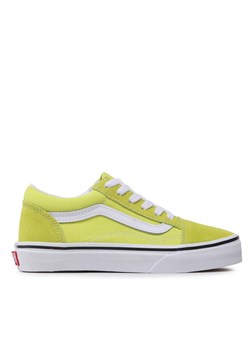 Vans Tenisówki Old Skool VN0A7Q5FZUD1 Zielony ze sklepu MODIVO w kategorii Trampki dziecięce - zdjęcie 181053004