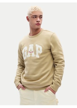Gap Bluza 817080-00 Beżowy Regular Fit ze sklepu MODIVO w kategorii Bluzy męskie - zdjęcie 181053020