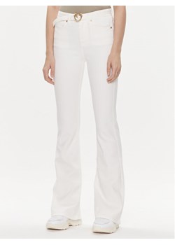 Pinko Jeansy Flora 100166 A1JM Biały Regular Fit ze sklepu MODIVO w kategorii Jeansy damskie - zdjęcie 181053143
