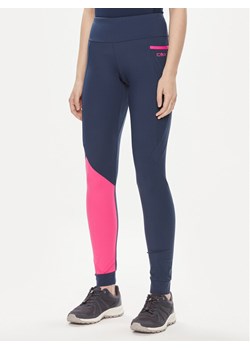 CMP Legginsy 34T6766 Granatowy Slim Fit ze sklepu MODIVO w kategorii Spodnie damskie - zdjęcie 181053164