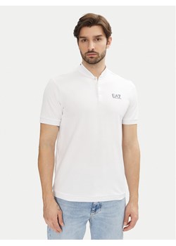 EA7 Emporio Armani Polo 7M000183 AF13511 U0002 Biały Regular Fit ze sklepu MODIVO w kategorii T-shirty męskie - zdjęcie 181053233