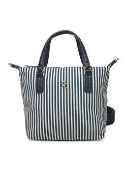 Tommy Hilfiger Torebka Poppy Summer Small Tote AW0AW17202 Granatowy ze sklepu MODIVO w kategorii Torby Shopper bag - zdjęcie 181053294