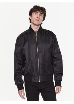 Versace Jeans Couture Kurtka bomber 74GASD07 Czarny Regular Fit ze sklepu MODIVO w kategorii Kurtki męskie - zdjęcie 181053340