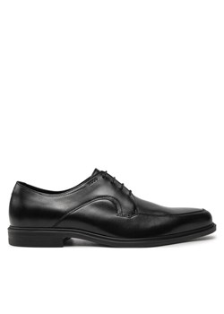 Hugo Półbuty Kerr Derb 50522956 Czarny ze sklepu MODIVO w kategorii Buty eleganckie męskie - zdjęcie 181053373