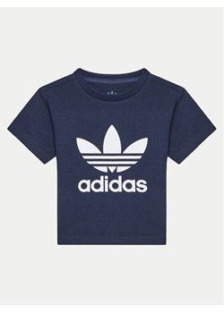adidas T-Shirt adicolor Trefoil IY2382 Granatowy Regular Fit ze sklepu MODIVO w kategorii T-shirty chłopięce - zdjęcie 181053391