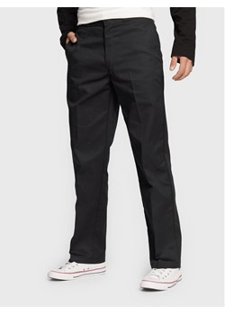 Dickies Spodnie materiałowe 874 Work DK0A4XK6BLK Czarny Original Fit ze sklepu MODIVO w kategorii Spodnie męskie - zdjęcie 181053472