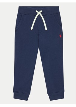 Polo Ralph Lauren Spodnie dresowe Core Replen 321720897003 Granatowy Regular Fit ze sklepu MODIVO w kategorii Spodnie chłopięce - zdjęcie 181053490