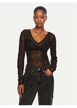 Gestuz Body Laila 10909443 Czarny Slim Fit ze sklepu MODIVO w kategorii Bluzki damskie - zdjęcie 181053643