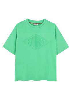 HUGO T-Shirt G00337 D Zielony Regular Fit ze sklepu MODIVO w kategorii T-shirty chłopięce - zdjęcie 181053650