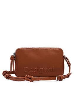 Desigual Torebka 25SAYP20 Brązowy ze sklepu MODIVO w kategorii Listonoszki - zdjęcie 181053680