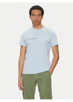Tommy Jeans T-Shirt Entry Graphic DM0DM20779 Niebieski Slim Fit ze sklepu MODIVO w kategorii T-shirty męskie - zdjęcie 181053774