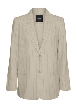 Vero Moda Marynarka Mindy 10304657 Beżowy Oversize ze sklepu MODIVO w kategorii Marynarki damskie - zdjęcie 181053861