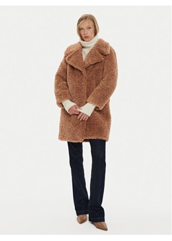 Marella Futro Afro 2423456022 Beżowy Regular Fit ze sklepu MODIVO w kategorii Futra damskie - zdjęcie 181053871