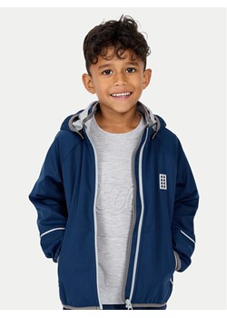LEGO Kurtka softshell Sefrit 11010390 Granatowy Regular Fit ze sklepu MODIVO w kategorii Kurtki chłopięce - zdjęcie 181053942