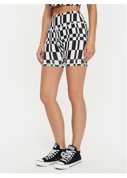Converse Szorty sportowe W Aop Wordmark Bike Short 10026990-A01 Kolorowy Skinny Fit ze sklepu MODIVO w kategorii Szorty - zdjęcie 181053943