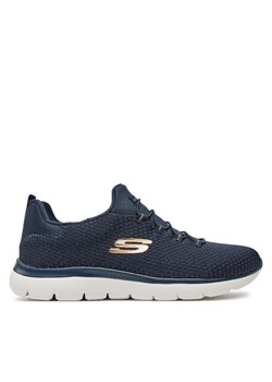 Skechers Sneakersy Bright Bezel 149204/NVGD Granatowy ze sklepu MODIVO w kategorii Buty sportowe damskie - zdjęcie 181054043