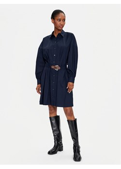 Lauren Ralph Lauren Sukienka koszulowa 250940280001 Granatowy Relaxed Fit ze sklepu MODIVO w kategorii Sukienki - zdjęcie 181054162