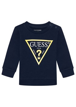 Guess Bluza N73Q10 KAUG0 Granatowy Regular Fit ze sklepu MODIVO w kategorii Bluzy chłopięce - zdjęcie 181054223