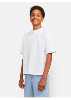Jack&Jones Junior T-Shirt Noho Back Graphic 12263186 Biały Relaxed Fit ze sklepu MODIVO w kategorii T-shirty chłopięce - zdjęcie 181054231