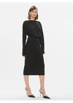 Pinko Sukienka codzienna Bolt 102291 A1CT Czarny Regular Fit ze sklepu MODIVO w kategorii Sukienki - zdjęcie 181054303