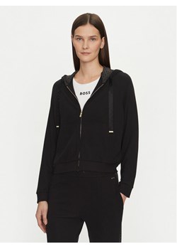 BOSS Bluza 50535842 Czarny Regular Fit ze sklepu MODIVO w kategorii Bluzy damskie - zdjęcie 181054310