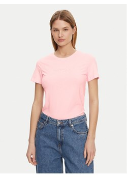 Guess T-Shirt O5GI02 KBBU1 Różowy Regular Fit - id: 0000304856242 - marki Guess - 181054441 Guess T-Shirt O5GI02 KBBU1 Różowy Regular Fit ze sklepu MODIVO w kategorii Bluzki damskie - zdjęcie 181054441