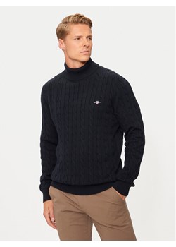 Gant Golf 8050607 Granatowy Regular Fit ze sklepu MODIVO w kategorii Swetry męskie - zdjęcie 181054444