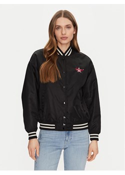 Guess Jeans Kurtka bomber W5RL43 WHAA2 Czarny Regular Fit - id: 0000304596964 - marki Guess - 181054502 Guess Jeans Kurtka bomber W5RL43 WHAA2 Czarny Regular Fit ze sklepu MODIVO w kategorii Kurtki damskie - zdjęcie 181054502