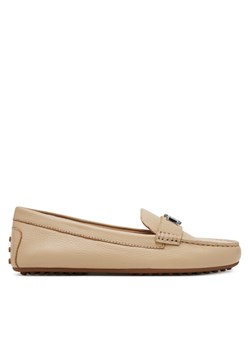 LAUREN RALPH LAUREN Mokasyny Barnsbury  802942768011 Beżowy ze sklepu MODIVO w kategorii Mokasyny damskie - zdjęcie 181054600