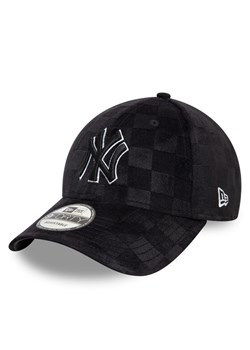 New Era Czapka z daszkiem New York Yankees Tonal Check 9Forty 60595442 Czarny ze sklepu MODIVO w kategorii Czapki z daszkiem męskie - zdjęcie 181054620