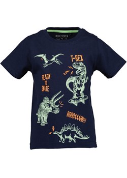 Blue Seven T-Shirt 802258 X Granatowy Regular Fit ze sklepu MODIVO w kategorii T-shirty chłopięce - zdjęcie 181054671