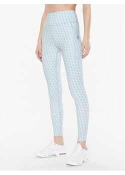Guess Legginsy V3GB02 MC03W Błękitny Slim Fit ze sklepu MODIVO w kategorii Spodnie damskie - zdjęcie 181054800