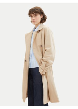 Tom Tailor Trencz 1040488 Beżowy Loose Fit - id: 0000303522582 - marki Tom Tailor - 181054810 Tom Tailor Trencz 1040488 Beżowy Loose Fit ze sklepu MODIVO w kategorii Płaszcze damskie - zdjęcie 181054810