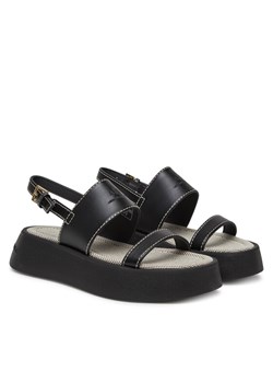 Armani Exchange Sandały XDP054 XV921 00002 Czarny ze sklepu MODIVO w kategorii Sandały damskie - zdjęcie 181054812