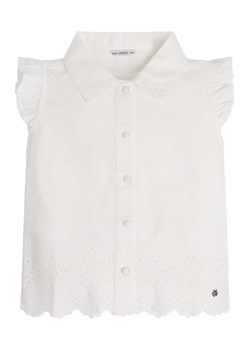 Guess Koszula J3GH05 WCVM0 Biały Regular Fit ze sklepu MODIVO w kategorii Koszule dziewczęce - zdjęcie 181054830