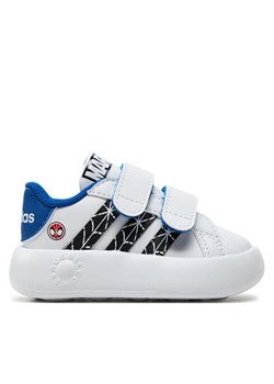 adidas Sneakersy Grand Court Spider-Man Cf I ID8017 Biały ze sklepu MODIVO w kategorii Buty sportowe dziecięce - zdjęcie 181054890