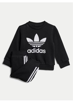 adidas Dres IX5150 Czarny Regular Fit ze sklepu MODIVO w kategorii Komplety niemowlęce - zdjęcie 181054914