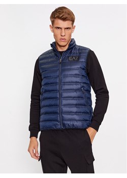 EA7 Emporio Armani Kamizelka 6RPQ02 PN5ZZ 1554 Granatowy Regular Fit ze sklepu MODIVO w kategorii Kamizelki męskie - zdjęcie 181055041