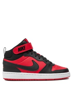 Nike Sneakersy Court Borough Mid 2 (Gs) CD7782 602 Czarny ze sklepu MODIVO w kategorii Buty sportowe dziecięce - zdjęcie 181055114