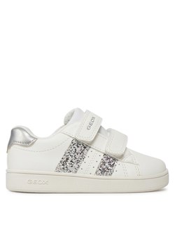 Geox Sneakersy J Eclyper Girl J45LRA 000BC C0007 M Biały ze sklepu MODIVO w kategorii Trampki dziecięce - zdjęcie 181055152