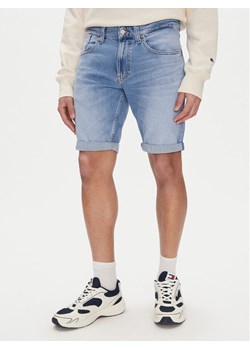 Tommy Jeans Szorty jeansowe Ronnie DM0DM20962 Niebieski Slim Fit ze sklepu MODIVO w kategorii Spodenki męskie - zdjęcie 181055202