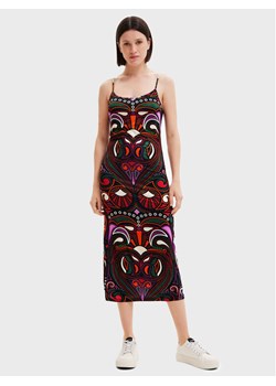 Desigual Sukienka codzienna Marca 22WWVK23 Kolorowy Slim Fit ze sklepu MODIVO w kategorii Sukienki - zdjęcie 181055300